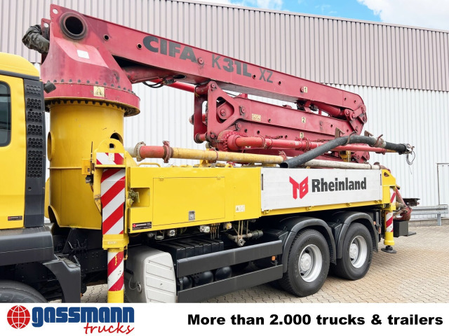 MAN TGS 33.440 6X4 BB, Betonpumpe CIFA K31L XZ, 31m - Автобетононасос: фото 3 MAN TGS 33.440 6X4 BB, Betonpumpe CIFA K31L XZ, 31m - Автобетононасос: фото 3