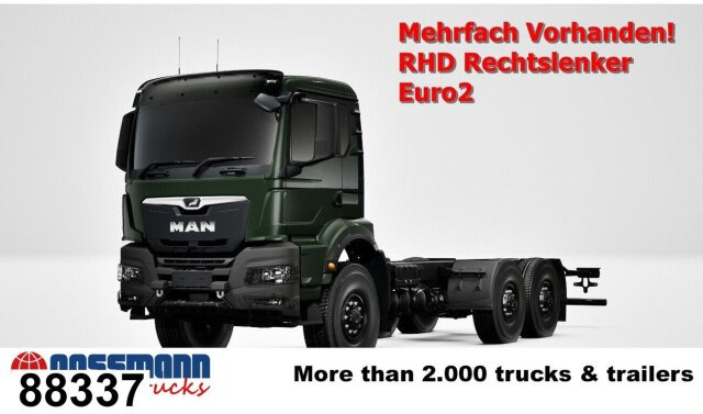 MAN TGS 33.440 6x6 BB CH RHD, Euro2, Rechtslenker, - Грузовик-шасси: фото 1 MAN TGS 33.440 6x6 BB CH RHD, Euro2, Rechtslenker, - Грузовик-шасси: фото 1