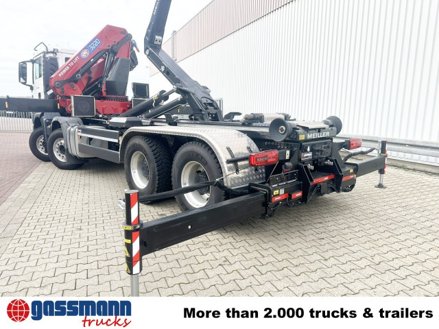 Новый Крюковой мультилифт, Автоманипулятор MAN TGS 35.480 8X4 BL, Intarder, Kran HMF 3220-K6,: фото 9