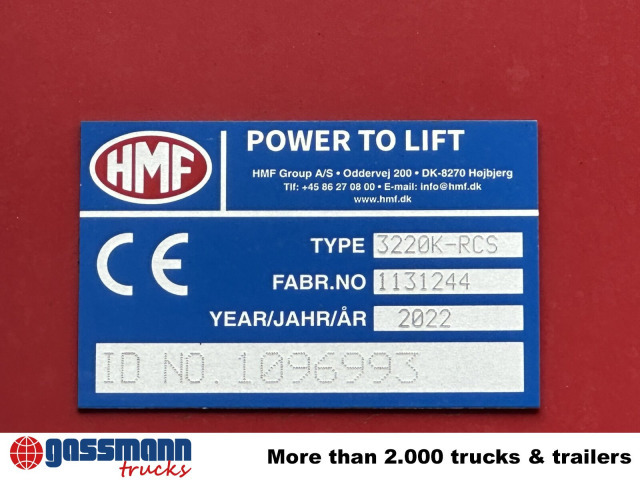 Новый Крюковой мультилифт, Автоманипулятор MAN TGS 35.480 8X4 BL, Intarder, Kran HMF 3220-K6,: фото 14