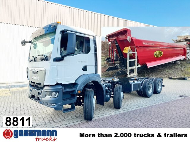 MAN TGS 35.480 8x6H BL CH, HydroDrive, Navi, Meiller - Внедорожный самосвал: фото 1 MAN TGS 35.480 8x6H BL CH, HydroDrive, Navi, Meiller - Внедорожный самосвал: фото 1