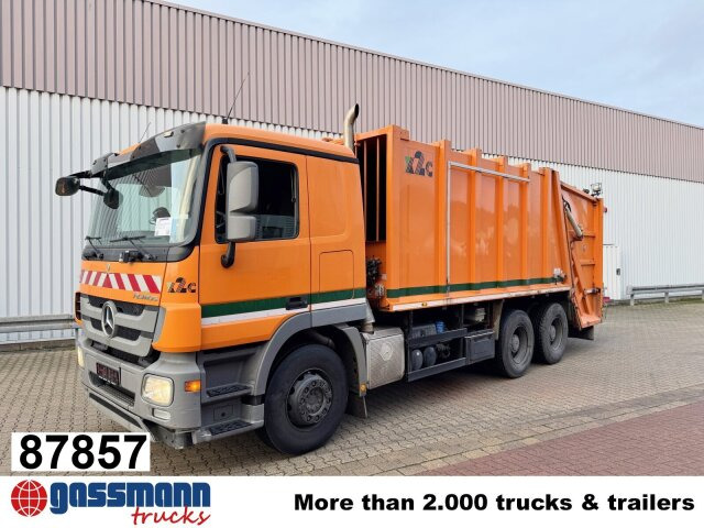Mercedes-Benz Actros 2641/48 L 6x4, Haller M21X2C, Zöller - Мусоровоз: фото 1 Mercedes-Benz Actros 2641/48 L 6x4, Haller M21X2C, Zöller - Мусоровоз: фото 1