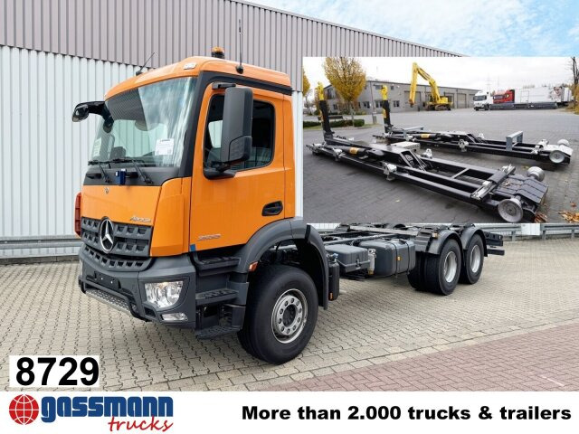 Mercedes-Benz Arocs 2633 6x4, 2x Nebenantrieb - Грузовик-шасси: фото 1 Mercedes-Benz Arocs 2633 6x4, 2x Nebenantrieb - Грузовик-шасси: фото 1