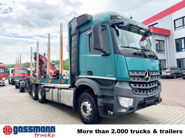 Лесовоз, Автоманипулятор Mercedes-Benz Arocs 2651 L 6x4, Retarder, StreamSpace,: фото 11