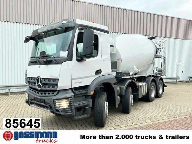 Mercedes-Benz Arocs 3240 B 8x4/4, Liebherr HTM 905 Mischer ca. - Автобетоносмеситель: фото 1 Mercedes-Benz Arocs 3240 B 8x4/4, Liebherr HTM 905 Mischer ca. - Автобетоносмеситель: фото 1