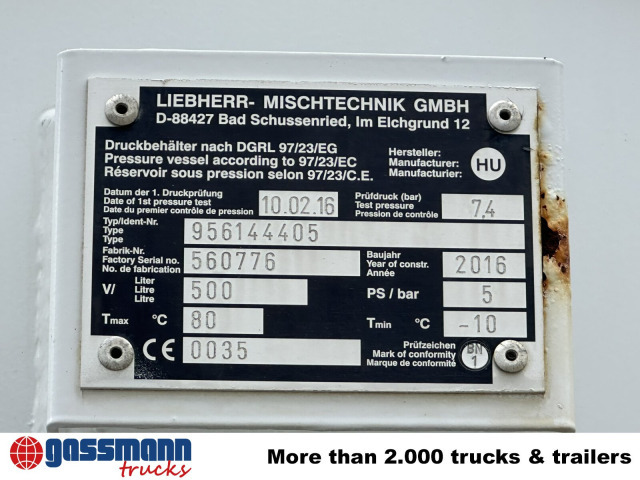 Mercedes-Benz Arocs 3251 8x4/4, Betonmischer Liebherr ca. 9m³ - Автобетоносмеситель: фото 4 Mercedes-Benz Arocs 3251 8x4/4, Betonmischer Liebherr ca. 9m³ - Автобетоносмеситель: фото 4