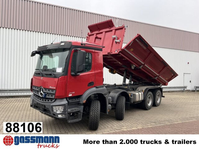 Mercedes-Benz Arocs 4146 K 8x4/4, Grounder, Multimedia - Самосвал: фото 1 Mercedes-Benz Arocs 4146 K 8x4/4, Grounder, Multimedia - Самосвал: фото 1