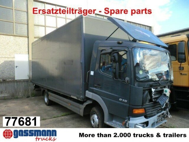Mercedes-Benz Atego 815 4x2, UNFALL! Ersatzteilträger! - Грузовик с закрытым кузовом: фото 1 Mercedes-Benz Atego 815 4x2, UNFALL! Ersatzteilträger! - Грузовик с закрытым кузовом: фото 1