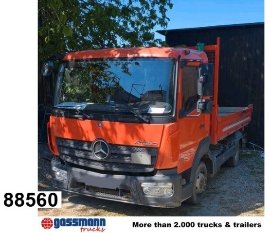 Mercedes-Benz Atego 818 LK 4x2, Meiller-Kipper, 2 x AHK, Öl - Самосвал: фото 1 Mercedes-Benz Atego 818 LK 4x2, Meiller-Kipper, 2 x AHK, Öl - Самосвал: фото 1