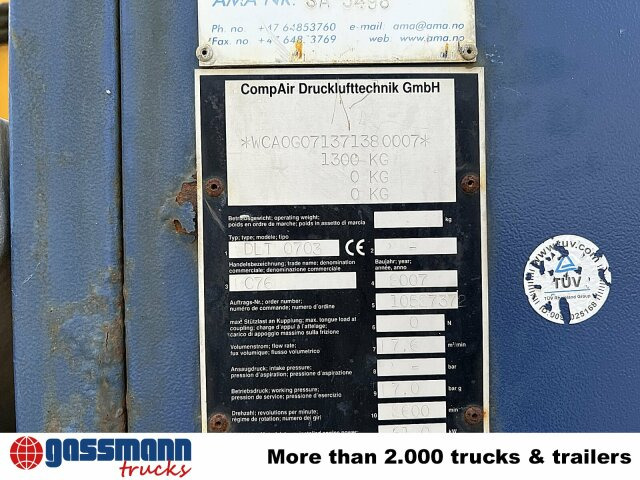 Mercedes-Benz Axor 1824 K 4x2, AMV Hubsteiger + Kompressor, - Грузовик с подъемником: фото 2 Mercedes-Benz Axor 1824 K 4x2, AMV Hubsteiger + Kompressor, - Грузовик с подъемником: фото 2