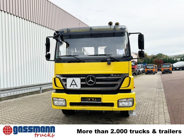 Портальный бункеровоз Mercedes-Benz Axor 1833 K 4x2, Gergen TAK 20 Tele-Absetzer: фото 9