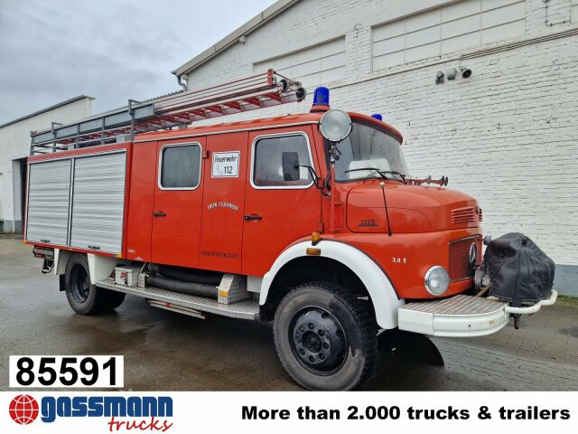 Mercedes-Benz LAF 1113 B 4x4 Doka, LF 16 TS - Пожарная машина: фото 1 Mercedes-Benz LAF 1113 B 4x4 Doka, LF 16 TS - Пожарная машина: фото 1