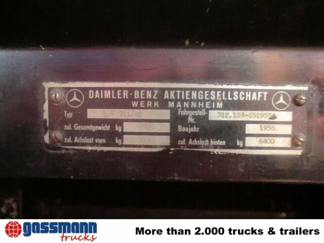 Mercedes-Benz LAF 311 4x4  LF16, Feuerwehr - Пожарная машина: фото 3 Mercedes-Benz LAF 311 4x4  LF16, Feuerwehr - Пожарная машина: фото 3