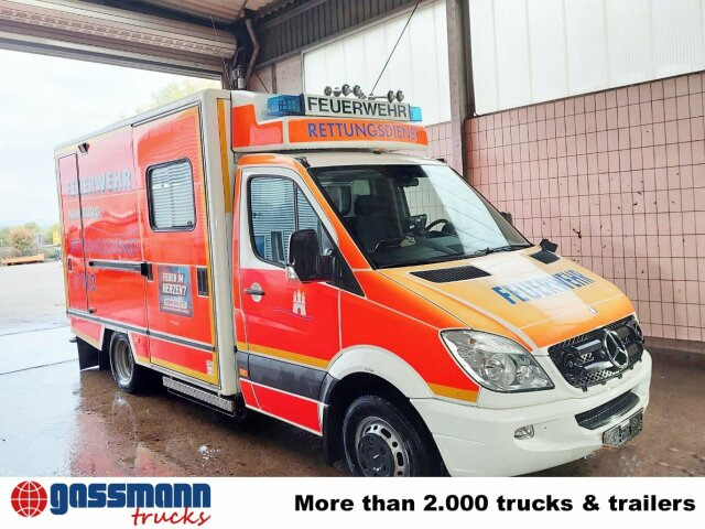 Mercedes-Benz Sprinter 515 CDI 4x2, Rettungswagen, Retarder - Цельнометаллический фургон: фото 2 Mercedes-Benz Sprinter 515 CDI 4x2, Rettungswagen, Retarder - Цельнометаллический фургон: фото 2