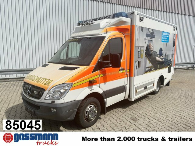 Mercedes-Benz Sprinter 516 CDI 4x2, Rettungswagen, Bi-Xenon - Цельнометаллический фургон: фото 1 Mercedes-Benz Sprinter 516 CDI 4x2, Rettungswagen, Bi-Xenon - Цельнометаллический фургон: фото 1