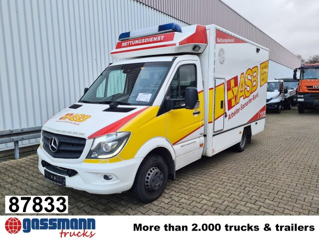 Mercedes-Benz Sprinter 516 CDI 4x2, Rettungswagen - Цельнометаллический фургон: фото 1 Mercedes-Benz Sprinter 516 CDI 4x2, Rettungswagen - Цельнометаллический фургон: фото 1