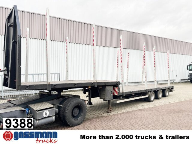 SCHROEDER ST1024P4-13,6, Rungen anlegbar - Полуприцеп бортовой/ Платформа: фото 1 SCHROEDER ST1024P4-13,6, Rungen anlegbar - Полуприцеп бортовой/ Платформа: фото 1