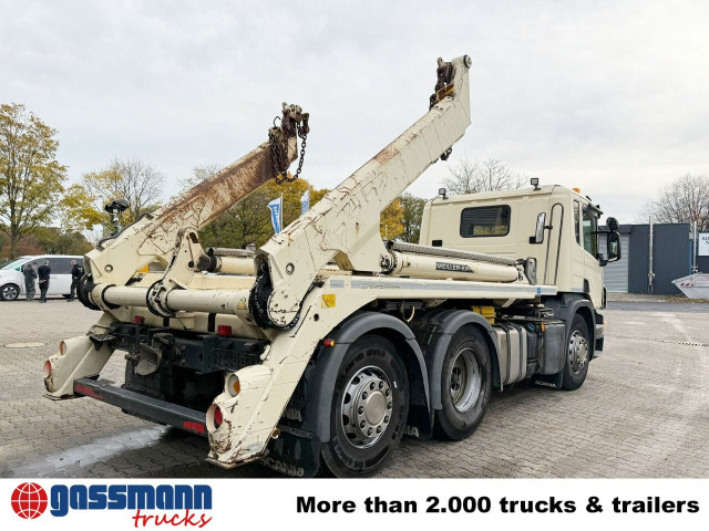 Scania P 320 6x2-4, Lenk-/Liftachse, Tele-Absetzanlage, - Портальный бункеровоз: фото 4 Scania P 320 6x2-4, Lenk-/Liftachse, Tele-Absetzanlage, - Портальный бункеровоз: фото 4