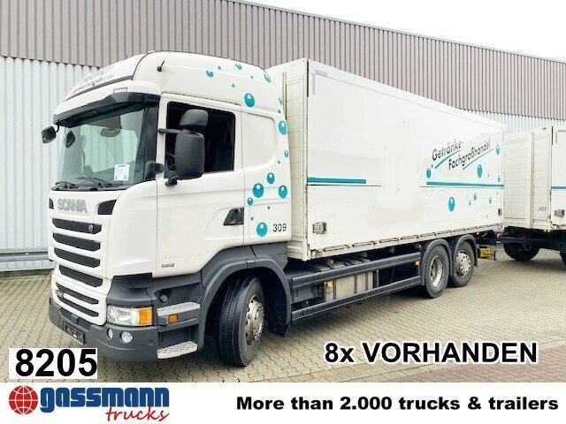 Scania R450 LB 6x2-4 Getränkekoffer, Retarder, - Грузовик с закрытым кузовом: фото 1 Scania R450 LB 6x2-4 Getränkekoffer, Retarder, - Грузовик с закрытым кузовом: фото 1