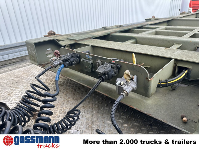 Полуприцеп-контейнеровоз/ Сменный кузов Schmitz Cargobull SCF 24 Containerchassis, Nachlauflenkachse,: фото 7