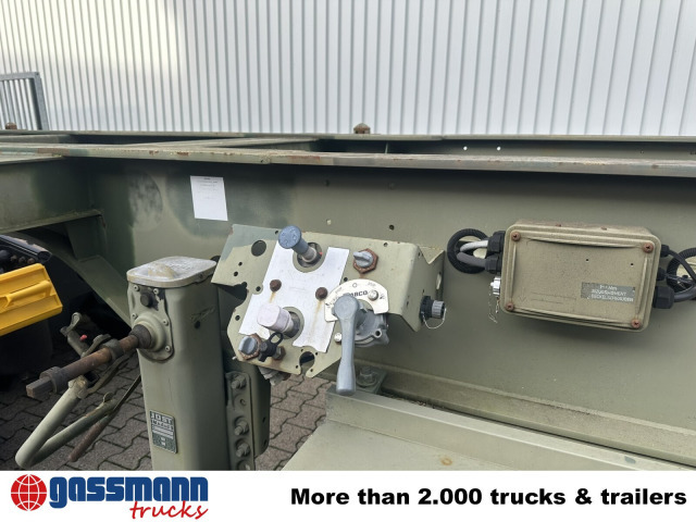 Полуприцеп-контейнеровоз/ Сменный кузов Schmitz Cargobull SCF 24 Containerchassis, Nachlauflenkachse,: фото 6