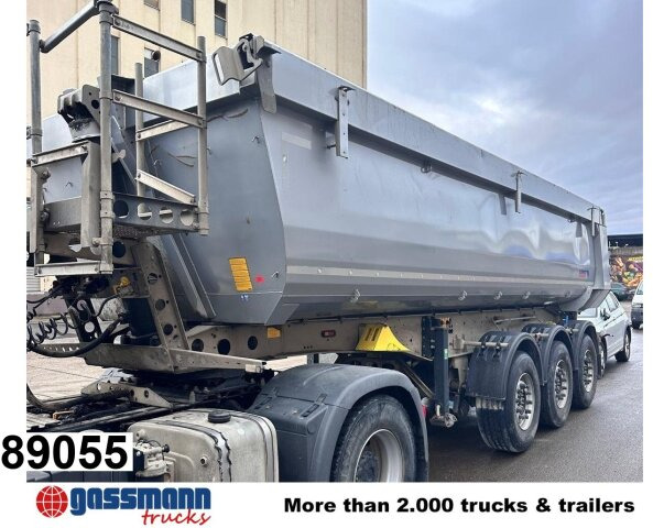 Schmitz Cargobull SKI 24 SL 7.2, Stahlmulde ca. 24m³, Liftachse - Самосвальный полуприцеп: фото 1 Schmitz Cargobull SKI 24 SL 7.2, Stahlmulde ca. 24m³, Liftachse - Самосвальный полуприцеп: фото 1