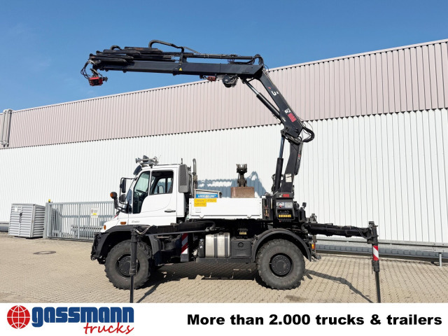 Unimog U400 4x4, Frontzapfwelle, Heckkran Hiab XS - Грузовик бортовой/ Платформа, Автоманипулятор: фото 5 Unimog U400 4x4, Frontzapfwelle, Heckkran Hiab XS - Грузовик бортовой/ Платформа, Автоманипулятор: фото 5