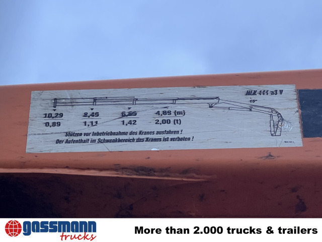 Unimog U400 4x4, Frontzapfwelle, Kipper, Kran MKG HKL - Самосвал, Автоманипулятор: фото 4 Unimog U400 4x4, Frontzapfwelle, Kipper, Kran MKG HKL - Самосвал, Автоманипулятор: фото 4