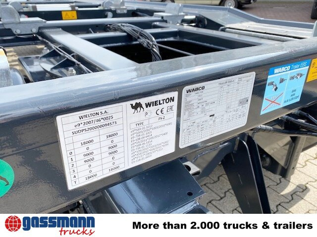 Wielton PS2P70B Abrollanhänger bis 7,25 m Behälter - Прицеп мультилифт/ Бункеровоз: фото 4 Wielton PS2P70B Abrollanhänger bis 7,25 m Behälter - Прицеп мультилифт/ Бункеровоз: фото 4