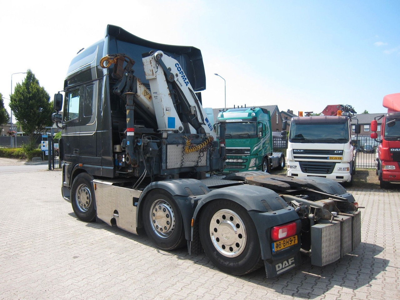 Тягач DAF XF 105 510 6X2 Copma 21t/m Kran/Crane/ Grua/Funk: фото 10