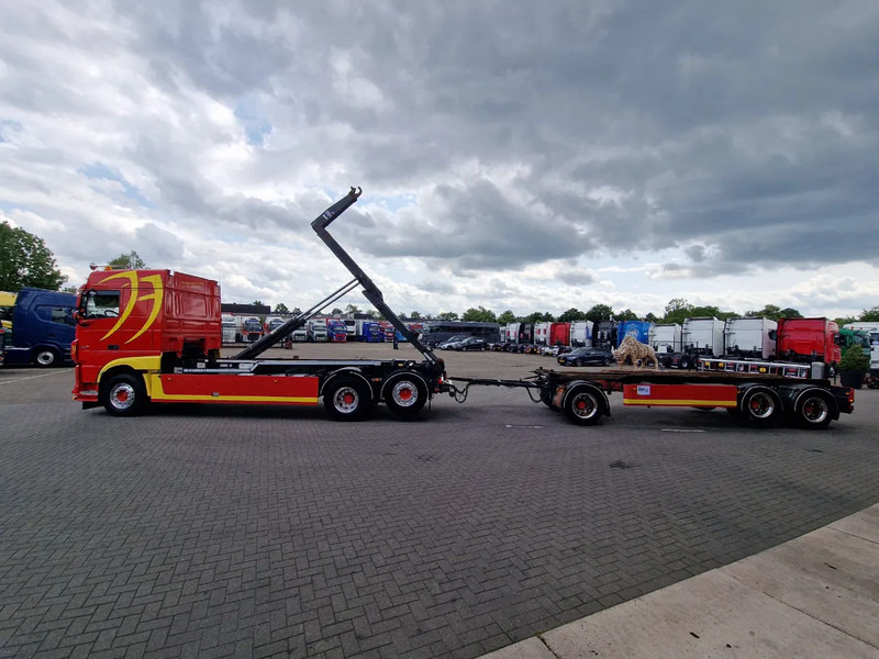 DAF XF 440 SpaceCab 6x2*4 - VDL Hooklift 21T + GS Meppel trailer 2004 - Тросовый мультилифт: фото 4 DAF XF 440 SpaceCab 6x2*4 - VDL Hooklift 21T + GS Meppel trailer 2004 - Тросовый мультилифт: фото 4