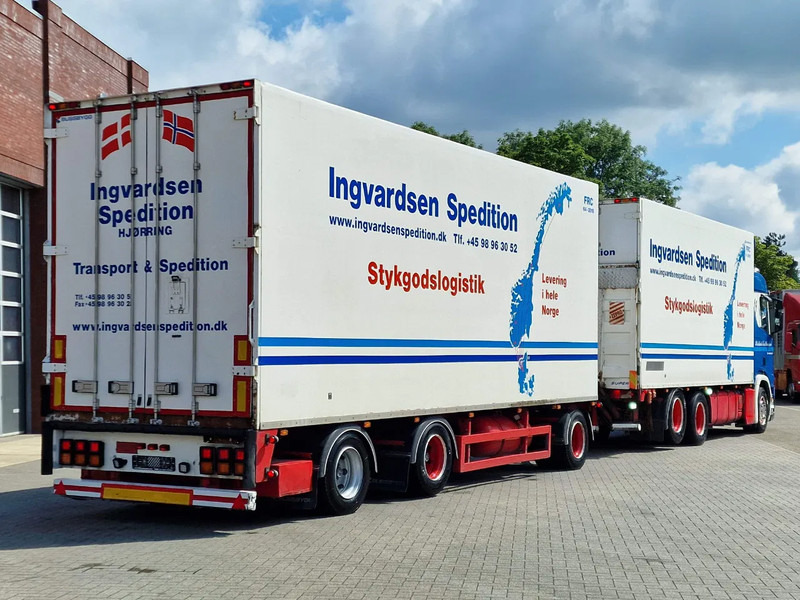 Рефрижератор Scania R500 NGS B6X2NB / Trailer-Bygg 12-2004 / Frigobox Sidedoors / Rohrbahen / hooks: фото 7