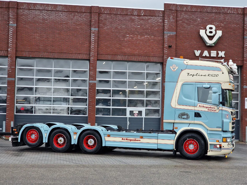 Грузовик-шасси Scania R620 Topline 8x4 - Retarder - Full air - Custom interior - Show truck - HUB reduction: фото 6