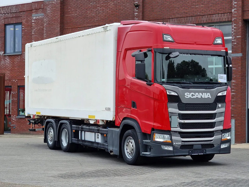 Scania S500 NGS B6X2NB BDF / Box / Loadinglift / Full air / retarder - Грузовик с закрытым кузовом: фото 1 Scania S500 NGS B6X2NB BDF / Box / Loadinglift / Full air / retarder - Грузовик с закрытым кузовом: фото 1