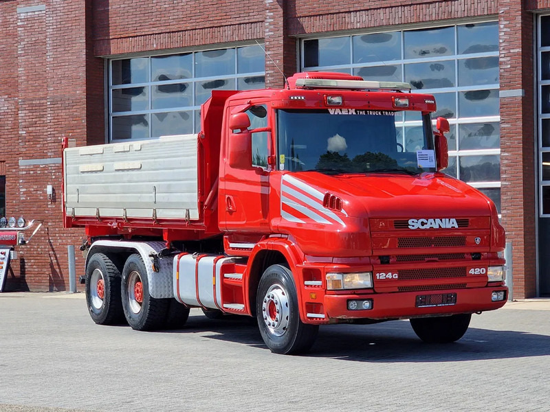 Scania T124-420 6x4 - Tipper - Retarder - Full steel - HUB Reduction - Manual gearbox - Самосвал: фото 3 Scania T124-420 6x4 - Tipper - Retarder - Full steel - HUB Reduction - Manual gearbox - Самосвал: фото 3