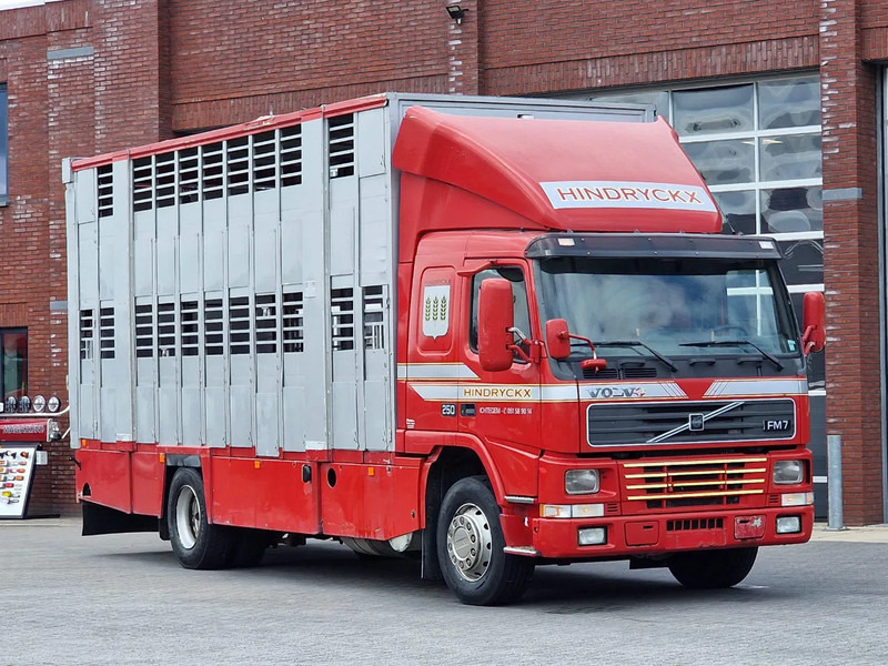 Volvo FM 250 4x- Livestock 2 deck - Lifting floors - Loadlift - Manual gearbox - Грузовик для перевозки животных: фото 1 Volvo FM 250 4x- Livestock 2 deck - Lifting floors - Loadlift - Manual gearbox - Грузовик для перевозки животных: фото 1
