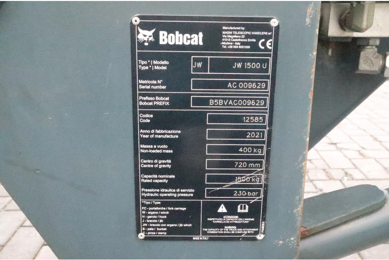 Погрузчик Bobcat TR 50.250 | JIB WINCH | FORKS | ELECTRICALLY OPERABLE 380V: фото 19
