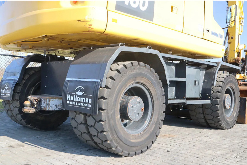 Колёсный экскаватор Komatsu PW160-11 | ENGCON TILTROTATOR | BUCKET | TRAILER HYDR.: фото 12