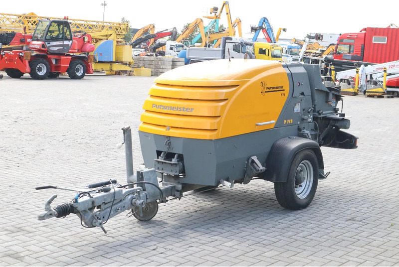 Putzmeister P718 TD | CONCRETE PUMP | LOW HOURS - Бетононасос стационарный: фото 4 Putzmeister P718 TD | CONCRETE PUMP | LOW HOURS - Бетононасос стационарный: фото 4