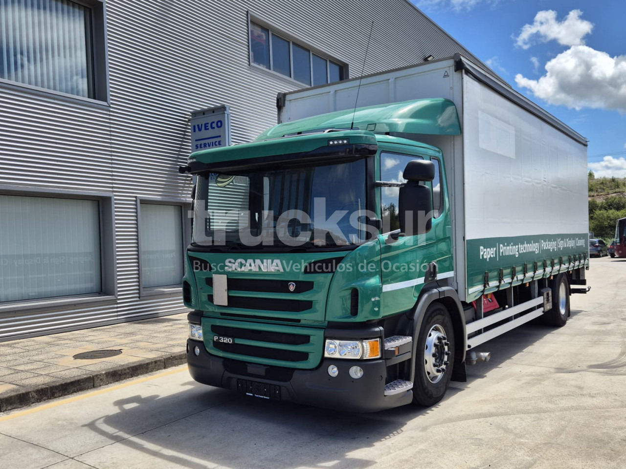 SCANIA P320 - Тентованный грузовик: фото 1 SCANIA P320 - Тентованный грузовик: фото 1