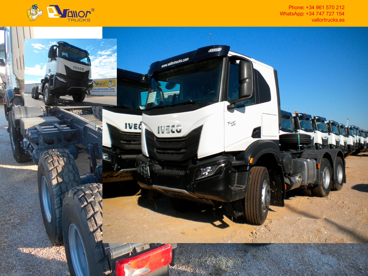 IVECO TWAY 6x4 - TRUCK FOR EXPORT - Тягач: фото 1 IVECO TWAY 6x4 - TRUCK FOR EXPORT - Тягач: фото 1