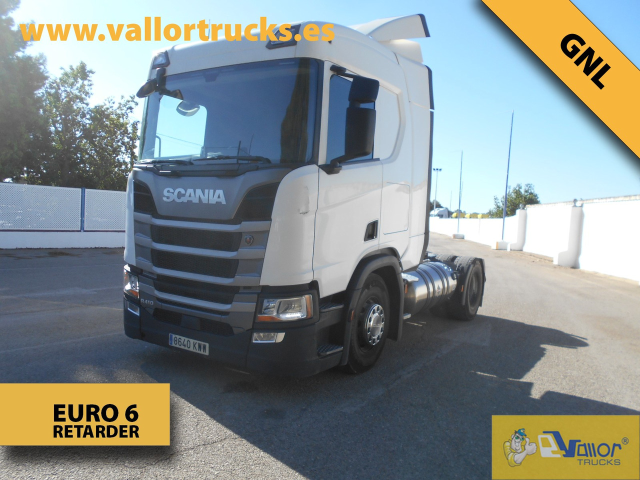 Тягач SCANIA R410 - GNL: фото 1