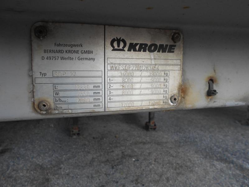 Krone - Тентованный полуприцеп: фото 4 Krone - Тентованный полуприцеп: фото 4