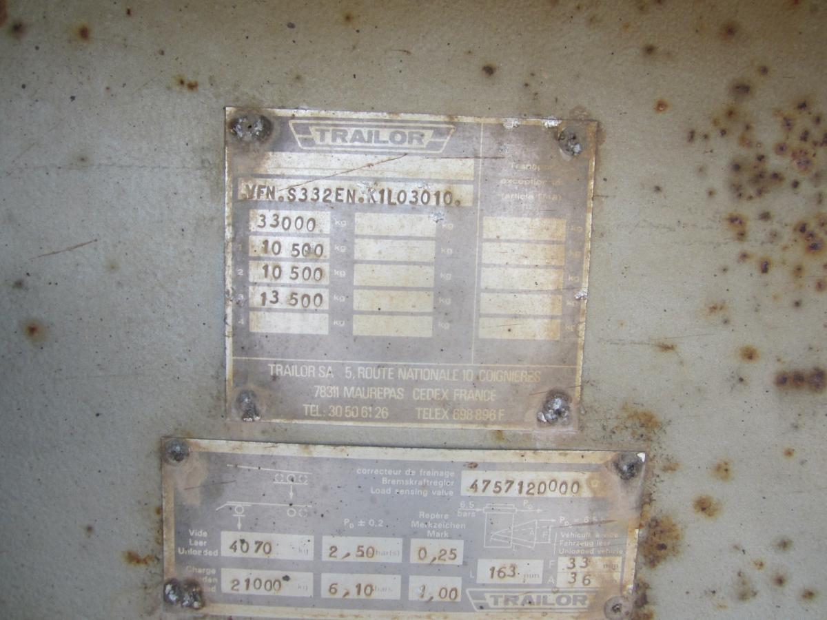 Trailor - Самосвальный полуприцеп: фото 4 Trailor - Самосвальный полуприцеп: фото 4