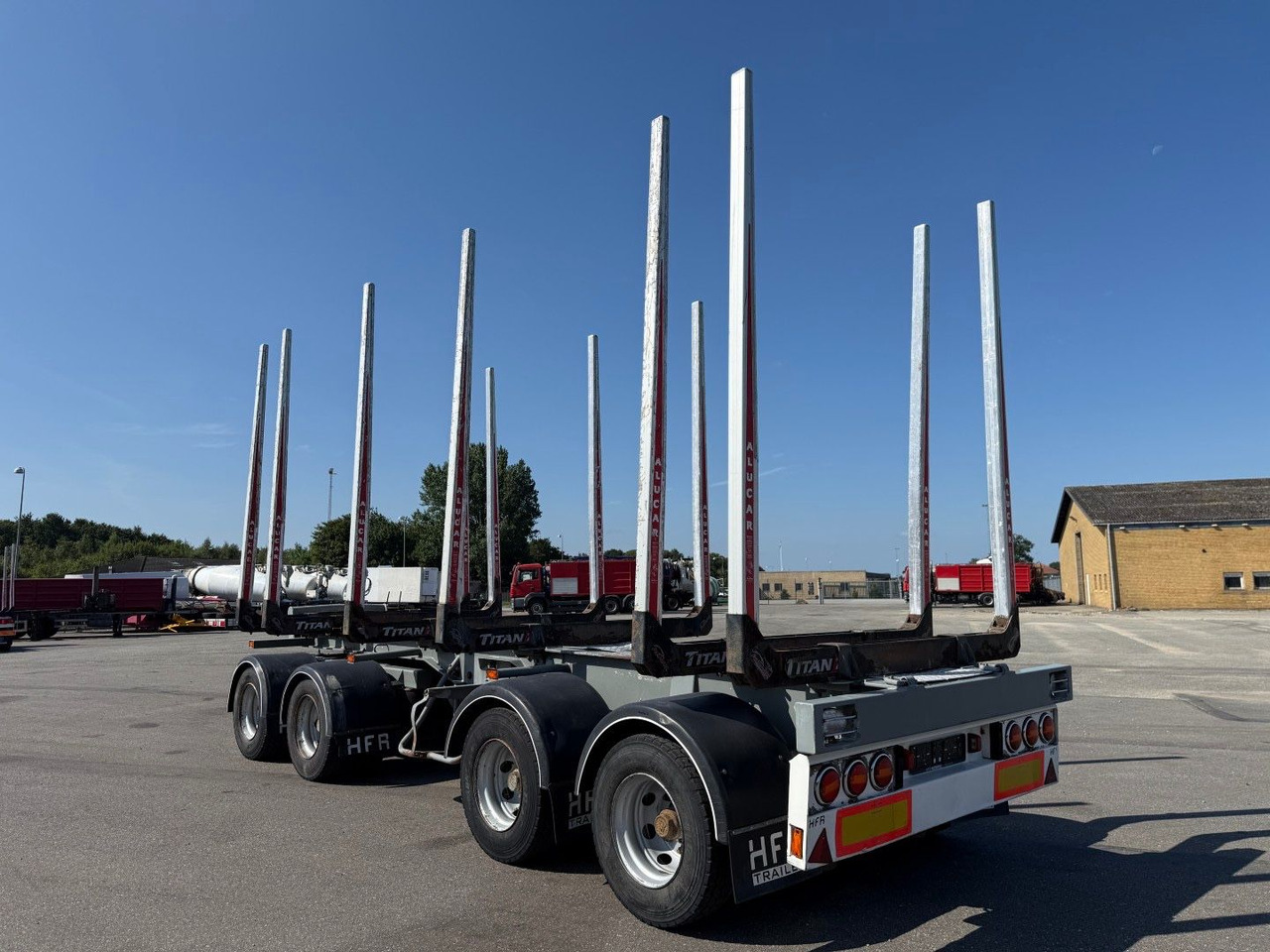 HFR 30 t. 4 axles Timber / Wood / Holz transport - Прицеп лесовоз: фото 4 HFR 30 t. 4 axles Timber / Wood / Holz transport - Прицеп лесовоз: фото 4