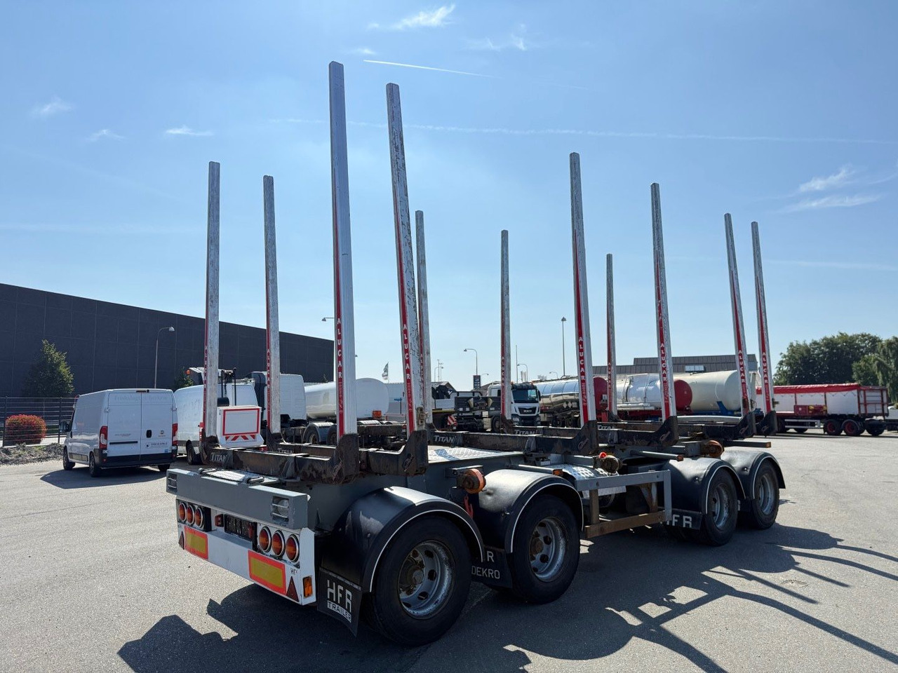 HFR 30 t. 4 axles Timber / Wood / Holz transport - Прицеп лесовоз: фото 3 HFR 30 t. 4 axles Timber / Wood / Holz transport - Прицеп лесовоз: фото 3