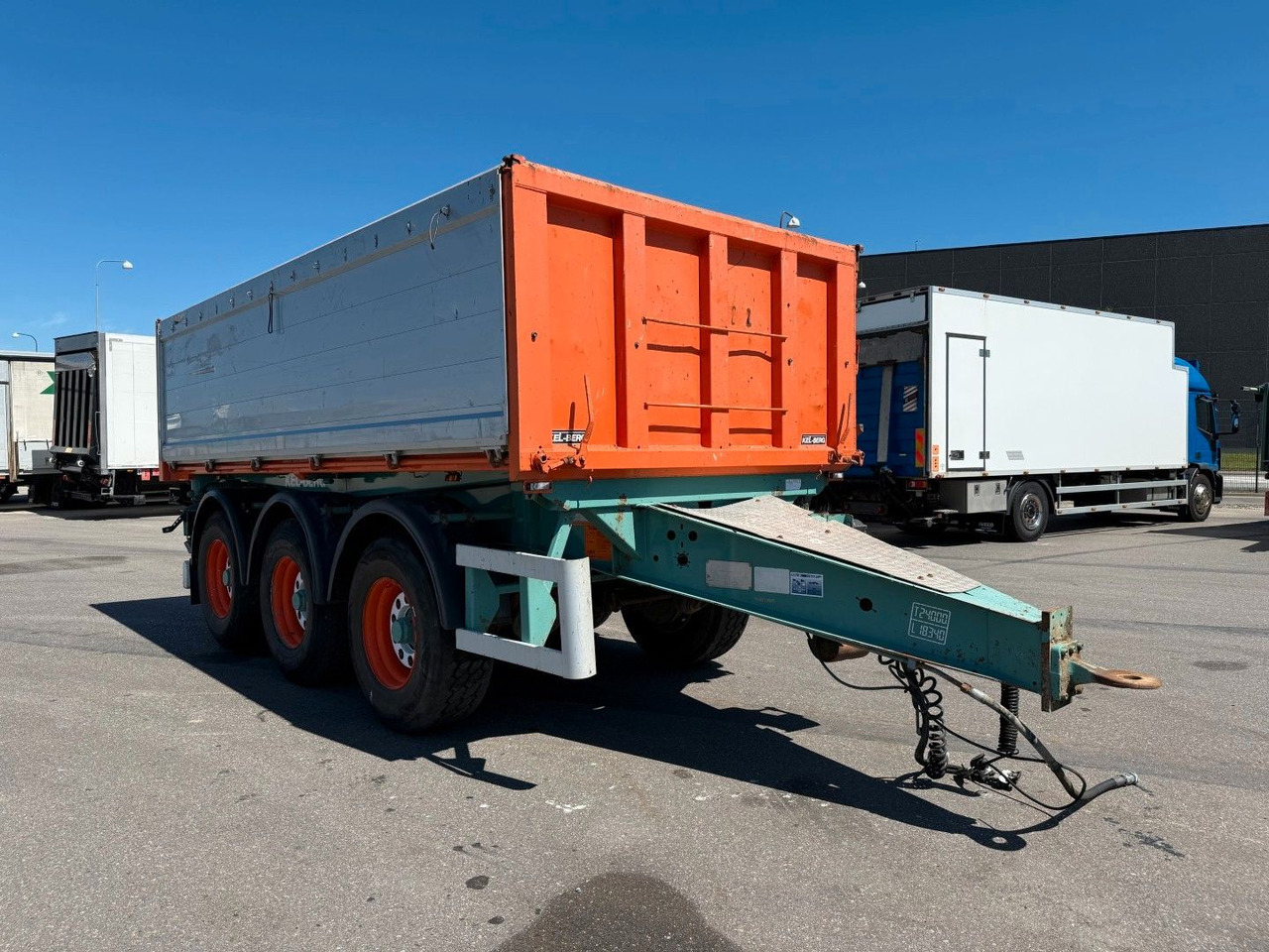 Kel-Berg 24 t. 3 axle T490K Tipper / Kipper - Самосвальный прицеп: фото 2 Kel-Berg 24 t. 3 axle T490K Tipper / Kipper - Самосвальный прицеп: фото 2