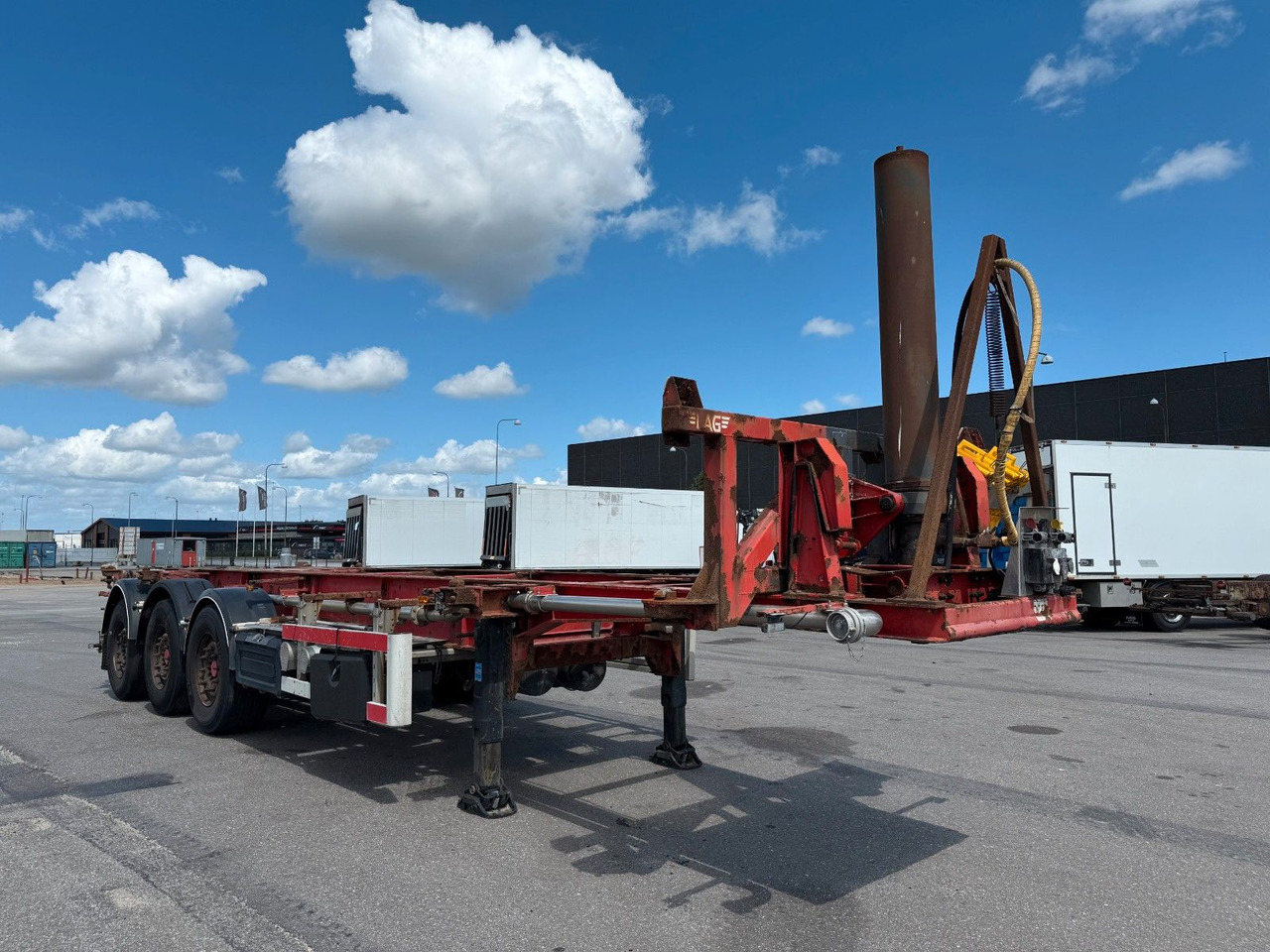 Lag 3 Axle 30" Container Tipper Chassis Lag 3 Axle 30" Container Tipper Chassis - Самосвальный полуприцеп: фото 2 Lag 3 Axle 30" Container Tipper Chassis Lag 3 Axle 30" Container Tipper Chassis - Самосвальный полуприцеп: фото 2