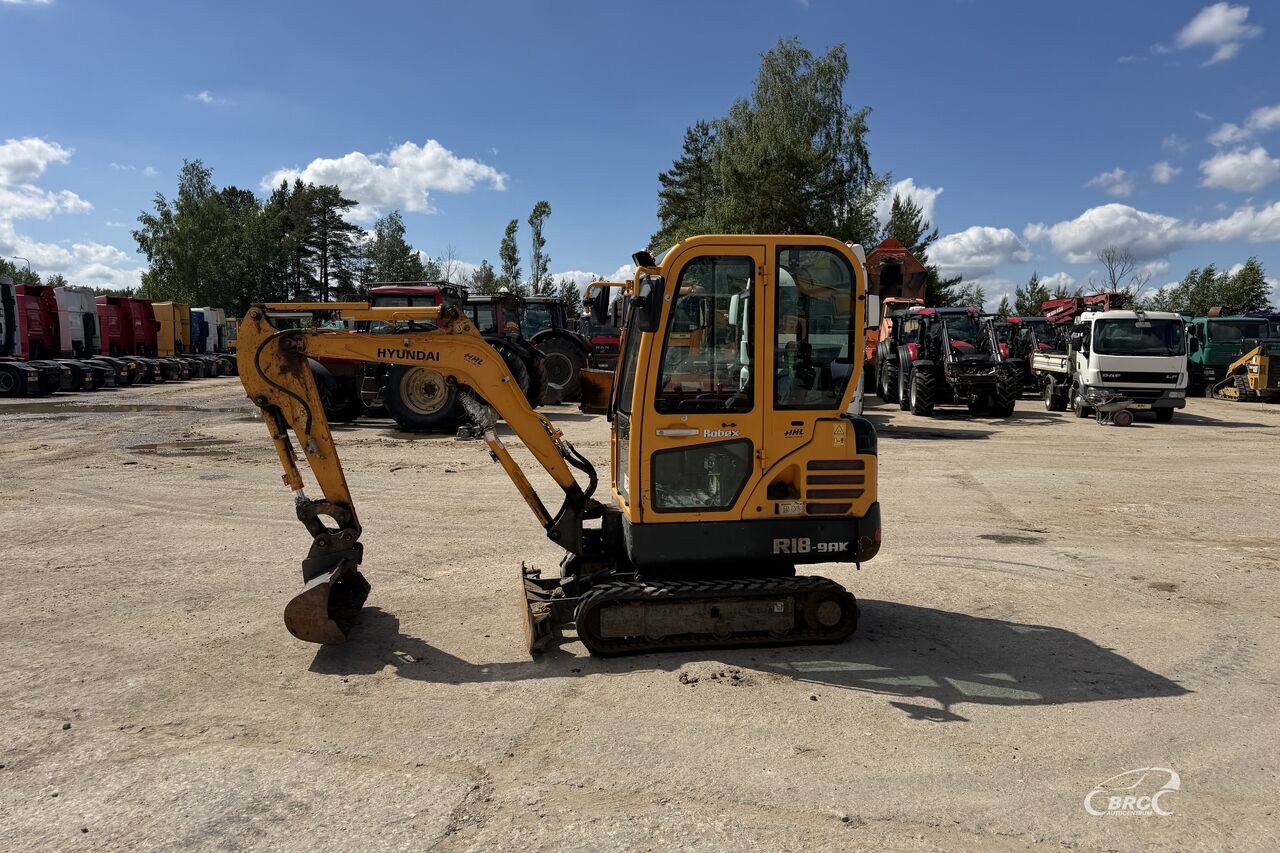 Hyundai R18-9AK - Мини-экскаватор: фото 3 Hyundai R18-9AK - Мини-экскаватор: фото 3