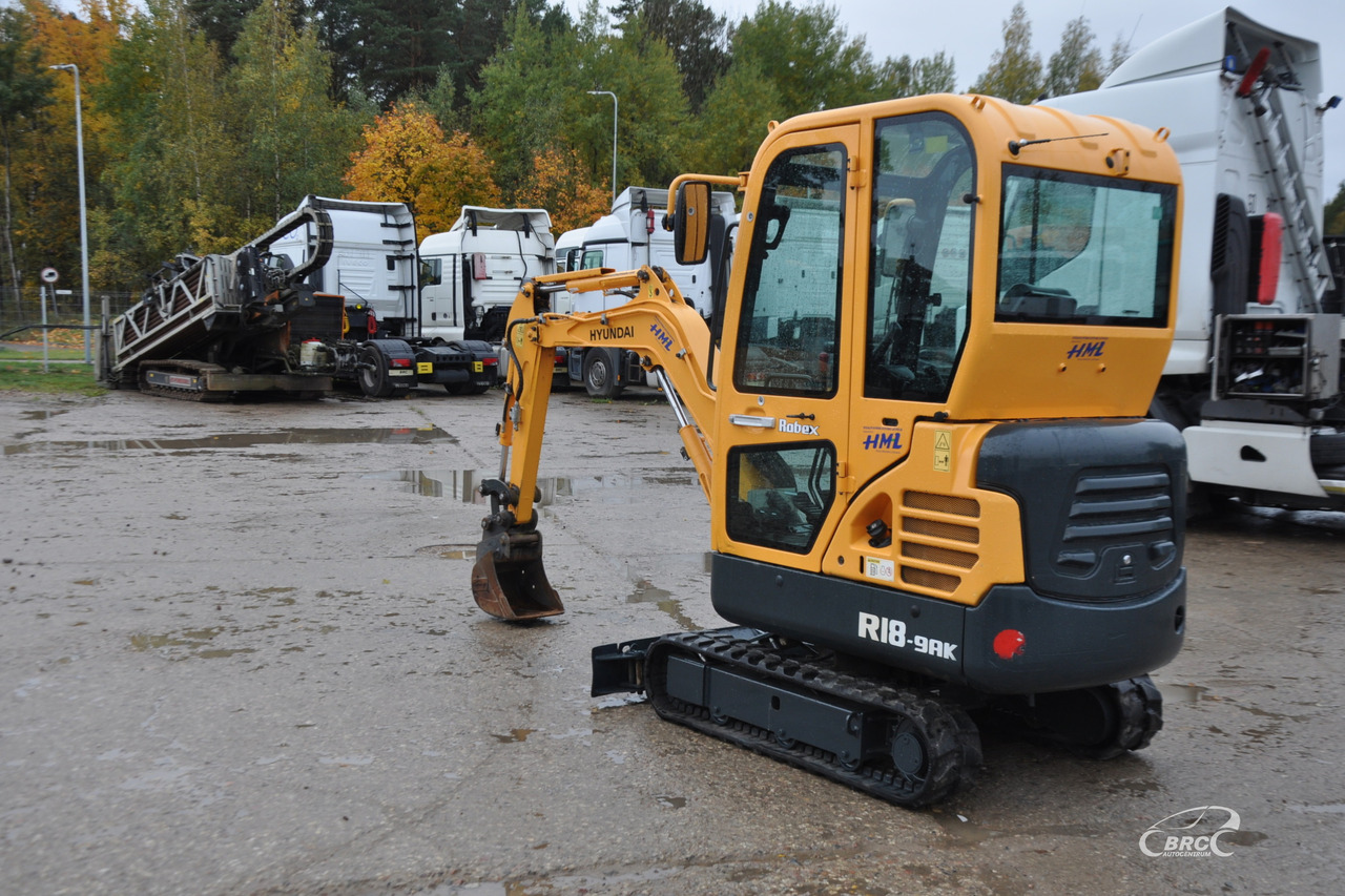 Hyundai R18-9AK - Мини-экскаватор: фото 5 Hyundai R18-9AK - Мини-экскаватор: фото 5